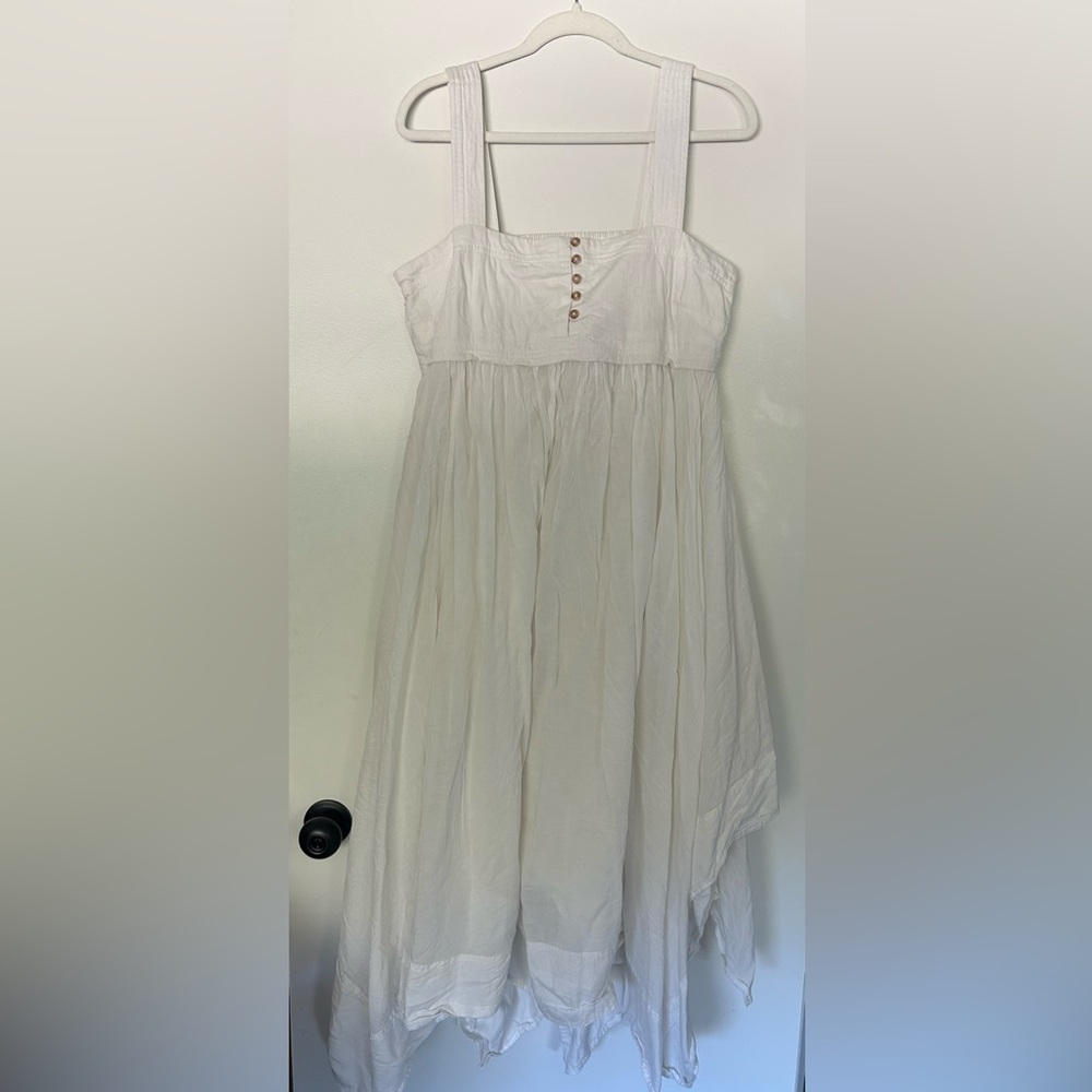 Pilcro White Sleeveless Dress